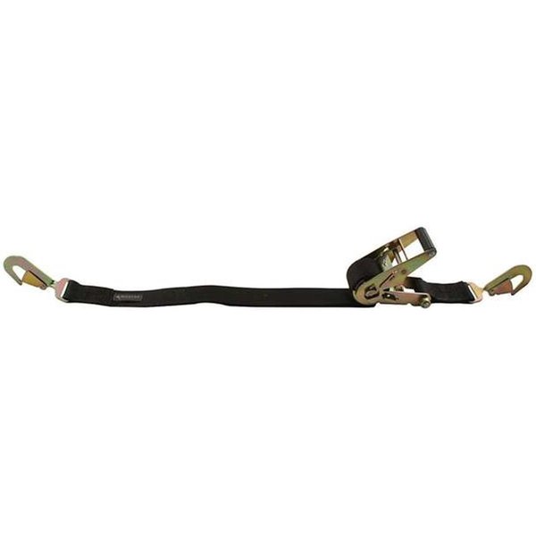 Allstar 2 in. x 8 ft. Ratcheting Tie Down Straps with Twisted Snap hook ALL10192